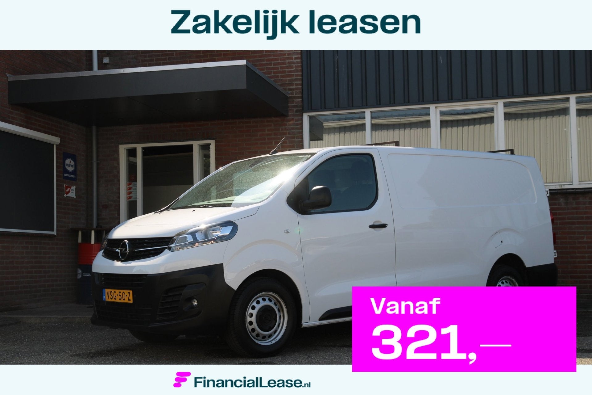 Opel Vivaro 2.0 BlueHDi 145Pk Automaat L3H1 / App connect /, Gebruikt, 4 cilinders, Wit, Bedrijf