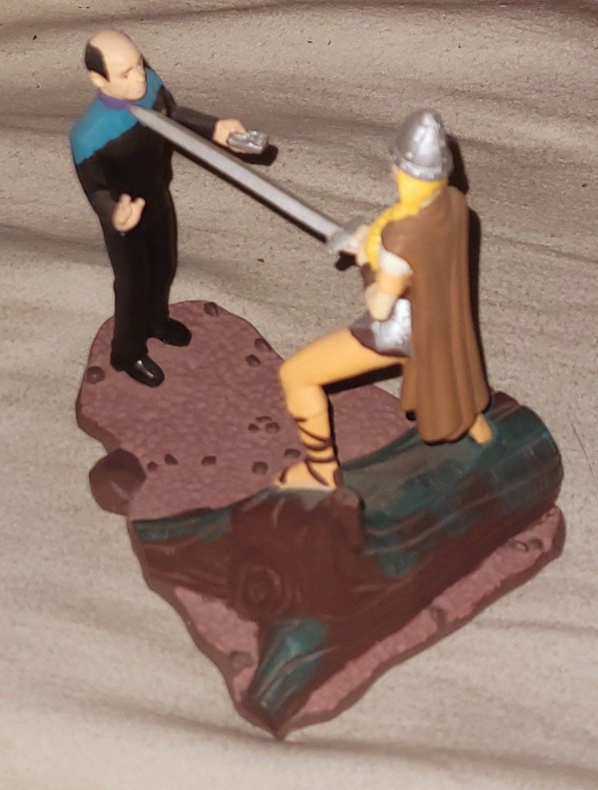 Star Trek LE Voyager-The Doctor resin diorama Applause, Ophalen, Zo goed als nieuw
