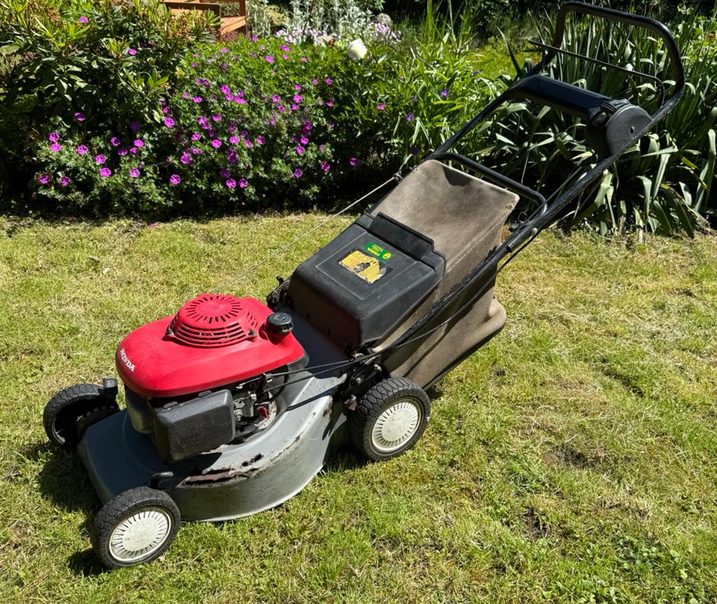 Honda grasmaaier 46cm - Opknapper/Onderdelen, Ophalen, Cirkelmaaier, Gebruikt, 40 t/m 49 cm