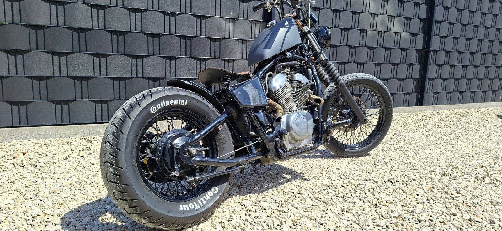 Unieke Custom Bobber HONDA VT600.