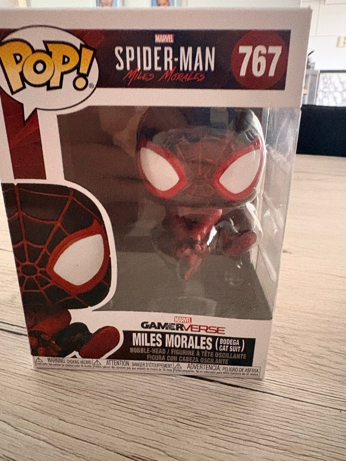 Funko Pop! Spider-Man Miles Morales 767 Bodega Cat Suit, Ophalen of Verzenden, Nieuw