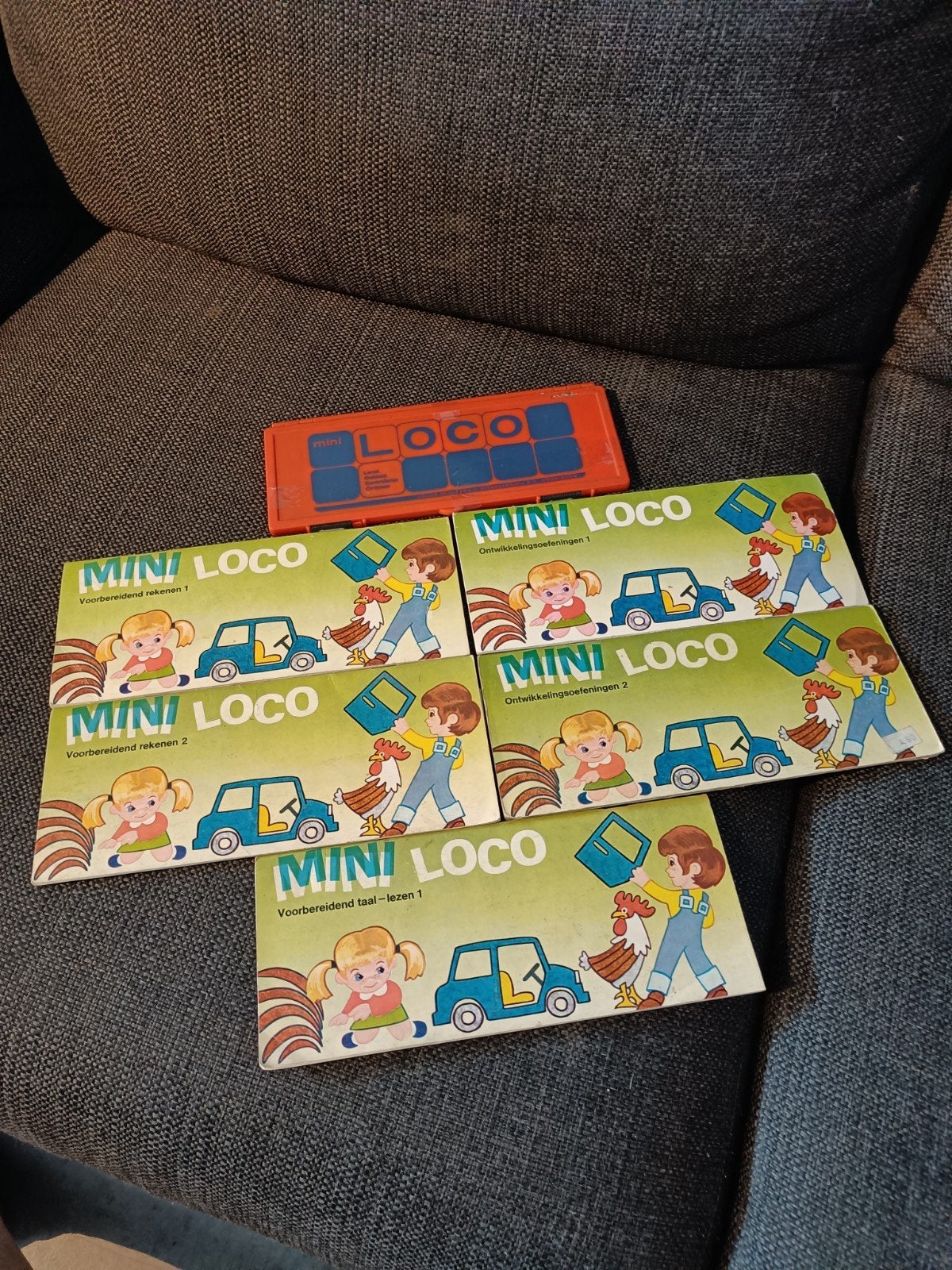 Mini Loco Spelletjes en Boekjes - Educatief Speelgoed, Ophalen of Verzenden, Gebruikt, Taal en Lezen