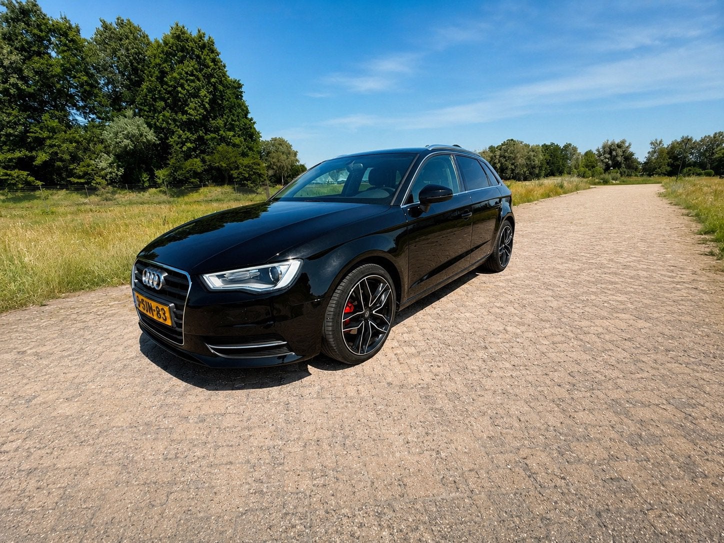 Audi A3 1.4 Tfsi  S-tronic 2014 Zwart Distrubitie vervangen, Auto's, Audi, 4 cilinders, 1210 kg, Zwart, Origineel Nederlands