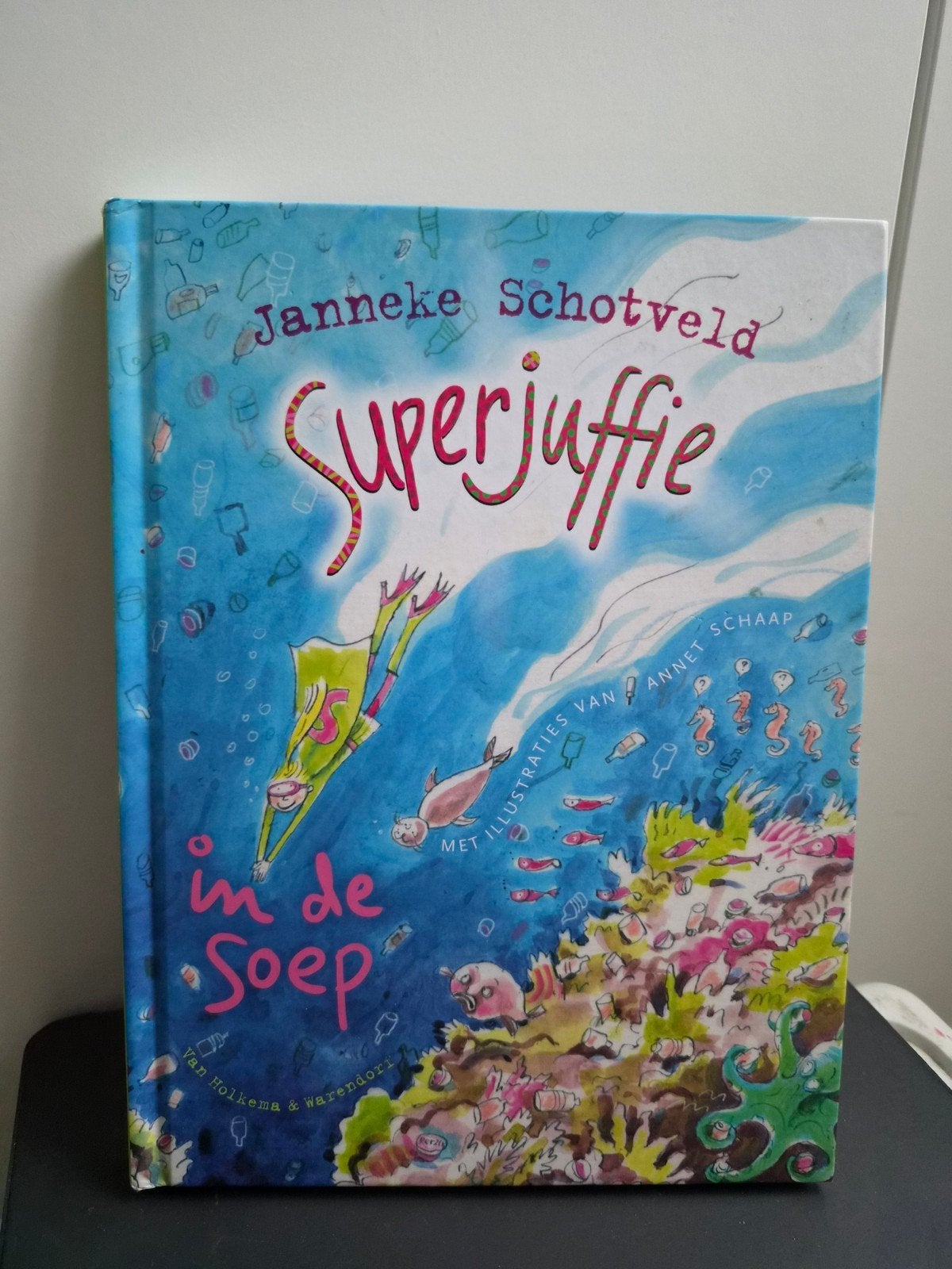 Superjuffie in de Soep - J. Schotveld, Ophalen of Verzenden, Zo goed als nieuw, Janneke Schotveld, Fictie algemeen