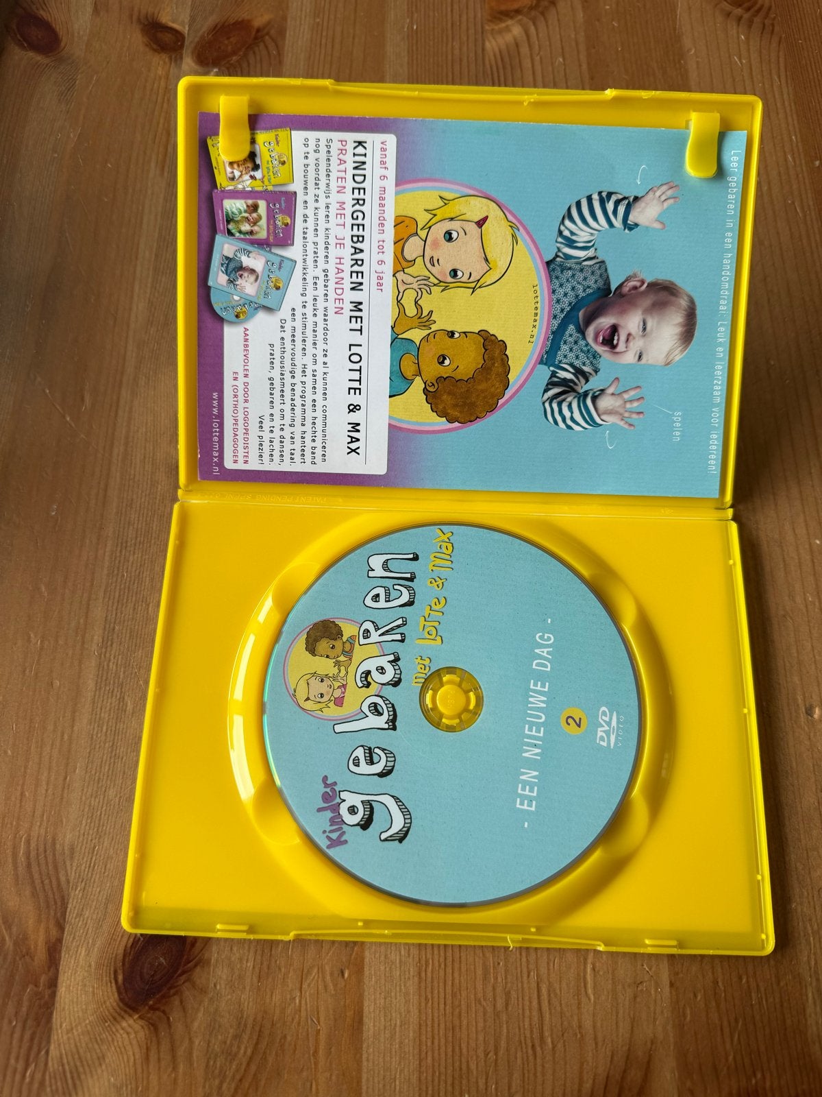 Kindergebaren met Lotte & Max - Een Nieuwe Dag DVD 2, Gebruikt, Verzenden, Alle leeftijden, Nederlands