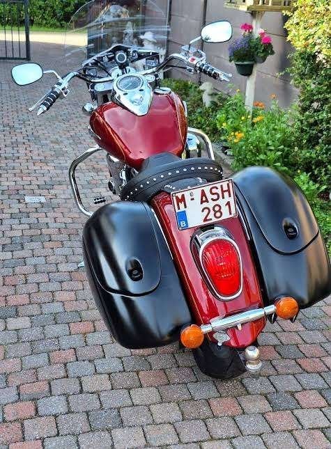 Corbin Beetle Bags kawasaki vn 2000, Motoren, Ophalen