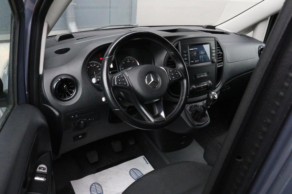 Mercedes Vito Bestel 110 CDI LANG l AIRCO l CARPLAY l CRUISE, Auto's, Voorwielaandrijving, Stof, Gebruikt, 4 cilinders