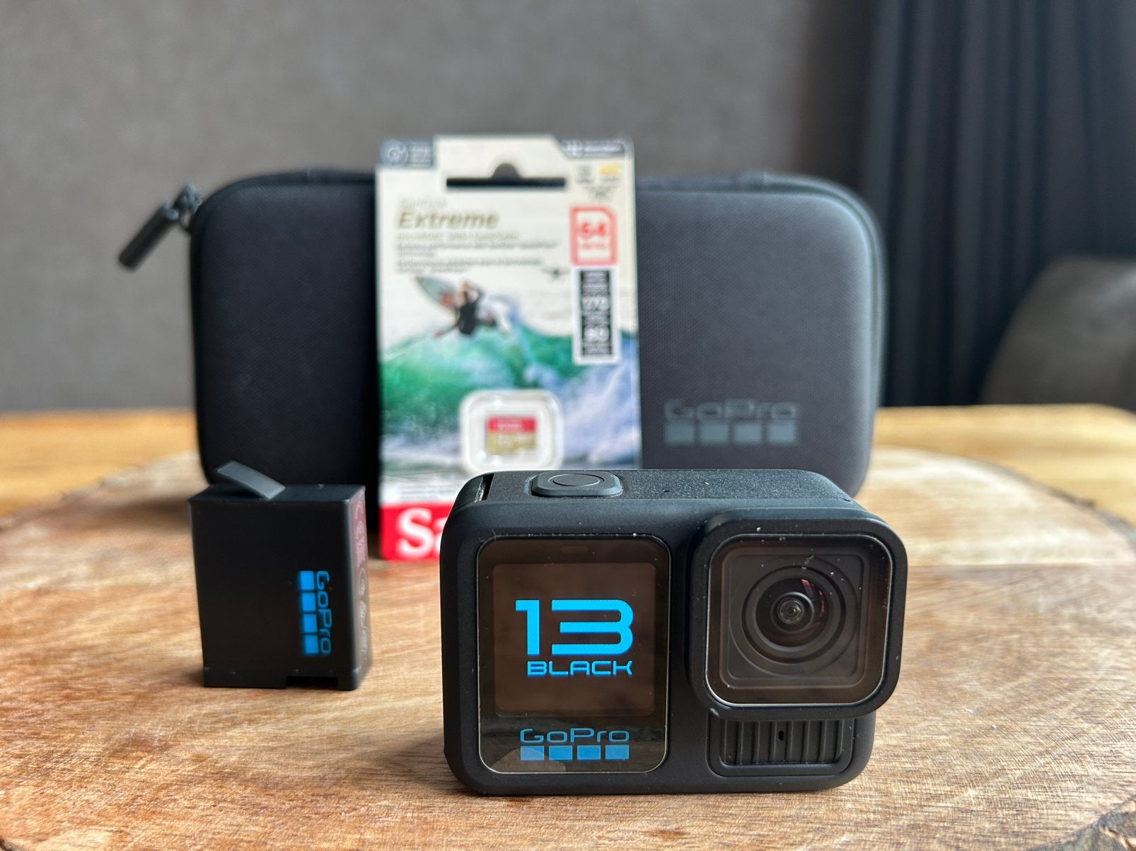 Gopro hero 13 black accessoires bundel., Audio, Tv en Foto, Ophalen of Verzenden, Zo goed als nieuw, GoPro