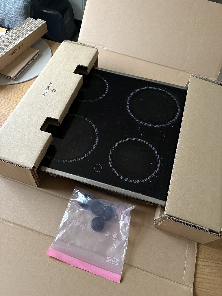 Zanussi keramische inbouw kookplaat – 4 zones – werkend, Ophalen, Gebruikt, Keramisch, 4 kookzones