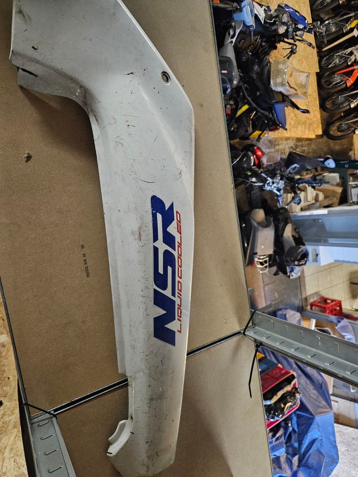 Honda nsr 50 zijkappen/plaatwerk., Ophalen of Verzenden, Gebruikt, Kap, Honda nsr 50 plaatwerk