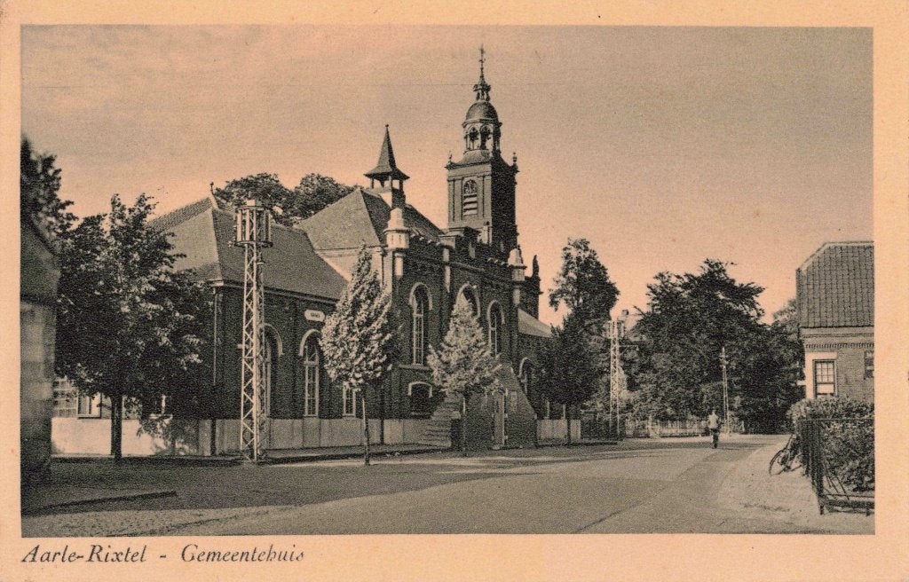 Aarle-Rixtel Gemeentehuis M8312, Verzamelen, Ophalen, 1940 tot 1960, Ongelopen, Noord-Brabant