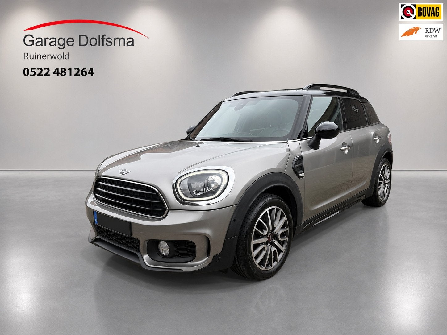 Mini Mini Countryman 1.5 Cooper Chili-NL auto-Pano-Navi-Leer, Auto's, Mini, 136 pk, Gebruikt, Euro 6, Countryman