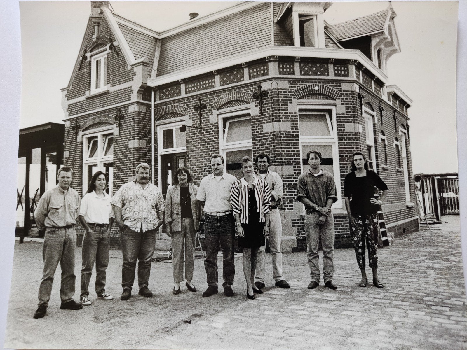B424 Veerhuis 21x16, Ophalen of Verzenden, Voor 1940, Gebruikt, Overige onderwerpen
