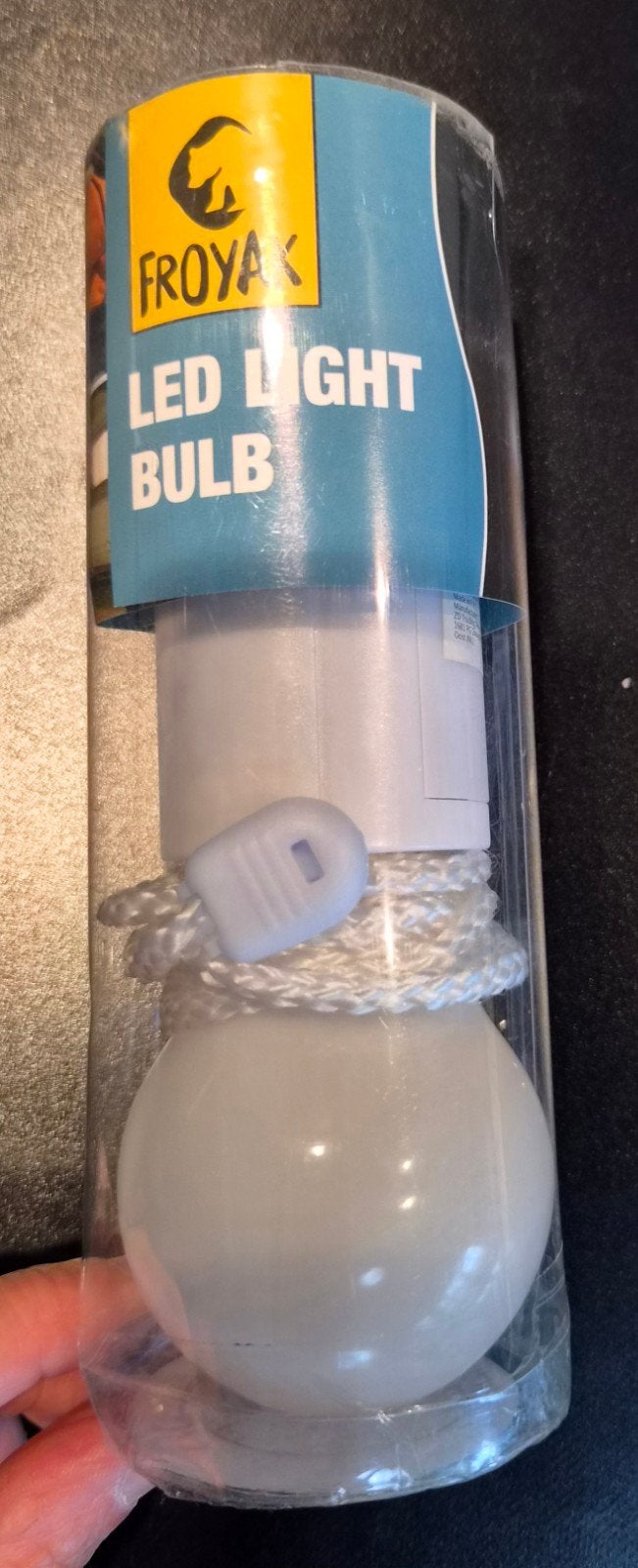 LED lamp met trekkoord, campinglamp en outdoorlamp, Ophalen of Verzenden, Nieuw