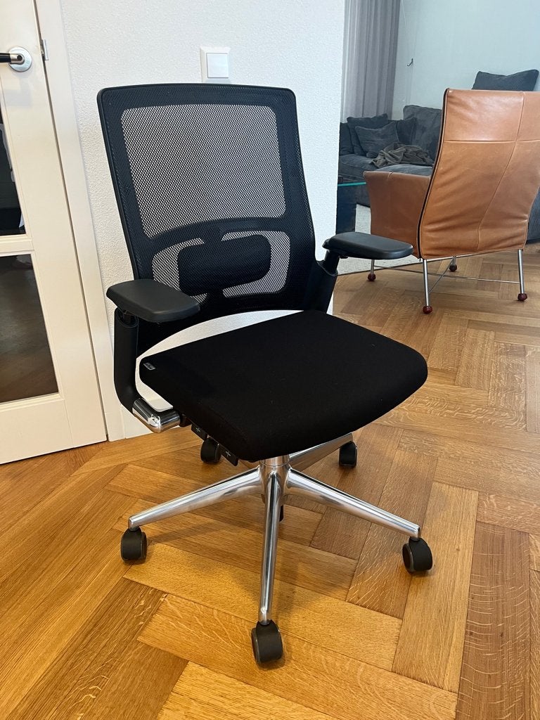 bureaustoel, Huis en Inrichting, Bureaustoelen, Ophalen, Zo goed als nieuw, Zwart, Bureaustoel