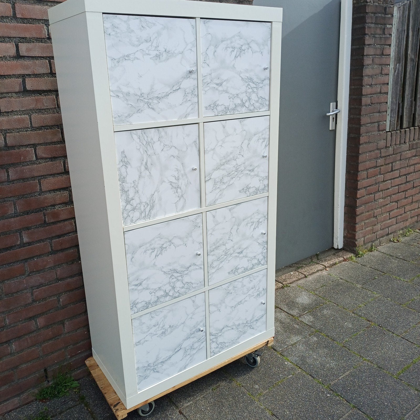 Deurtjes voor Kallax/Expedit vakkenkast (zonder kast), Ophalen, Gebruikt