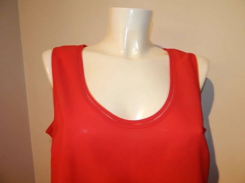 Nenette koraal kleurige top splitjes sier werkje IT 46, Verzenden, Maat 46/48 (XL) of groter, Nenette, Oranje