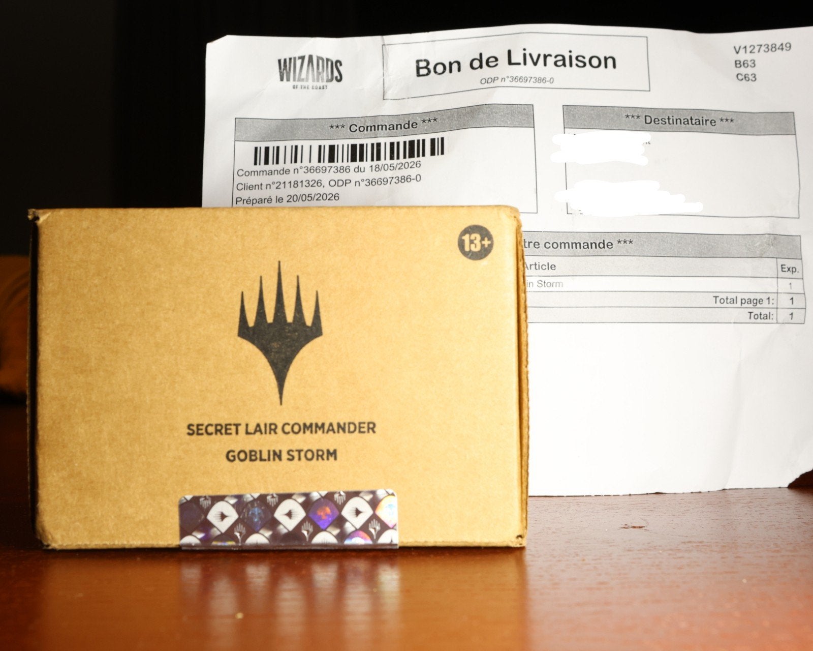 MTG - Secret Lair Commander Deck: Goblin Storm, Ophalen, Nieuw, Speeldeck, Foil