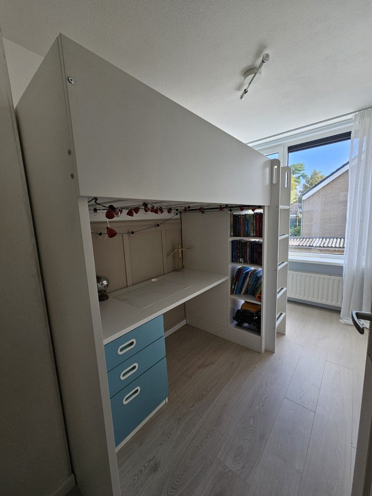 Ikea SMÅSTAD hoogslaper met bureau / Kast   
Hoogslaper,, Ophalen, Gebruikt, Eenpersoons, 200 cm