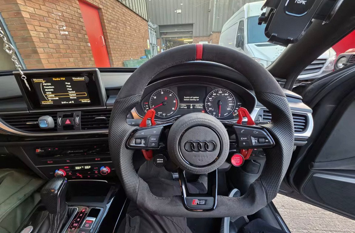 Audi stuur op maat – sportieve & luxe upgrade, Auto-onderdelen, Verzenden, Audi, 7824kc, Info@hemelstudio.com