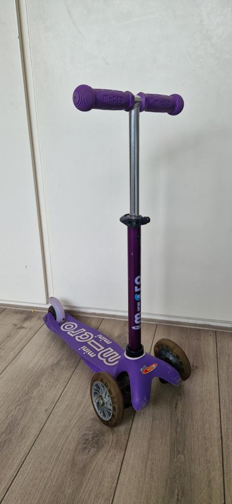 Micro mini step met led verlichting in wielen, Ophalen of Verzenden