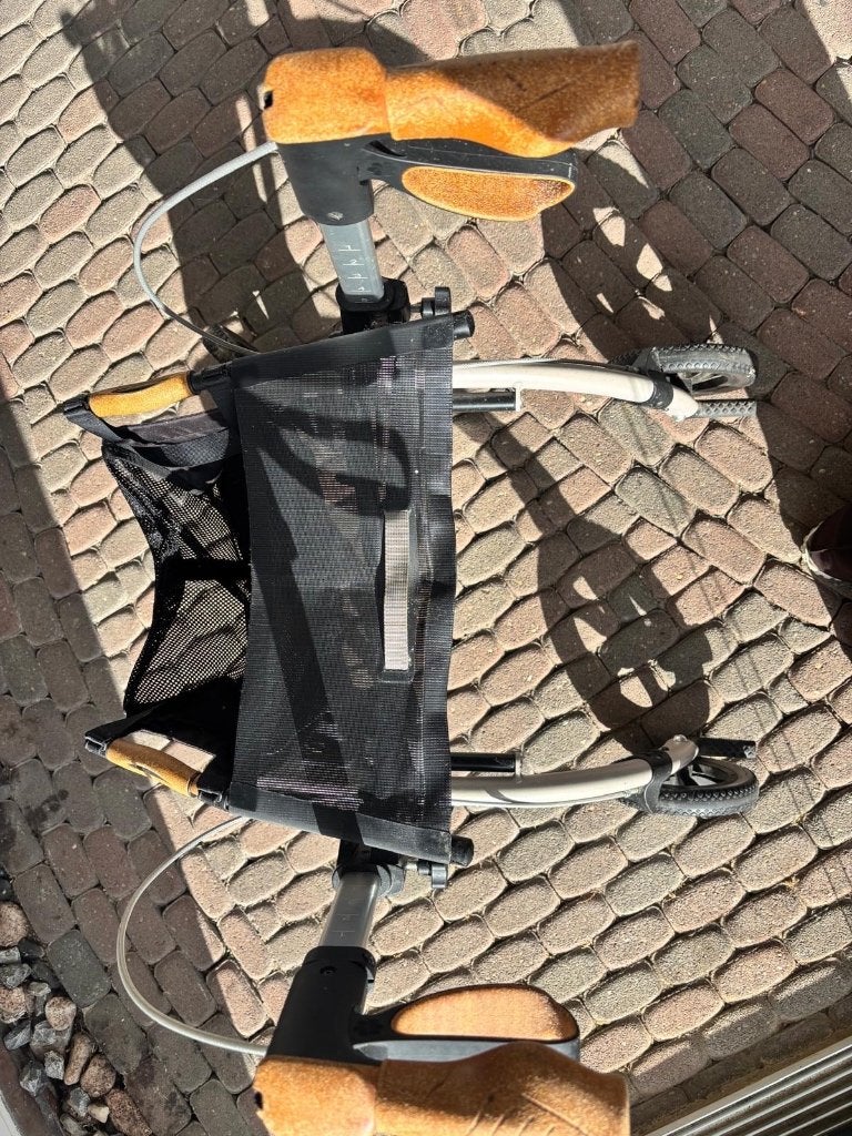 Saljol Aluminium Rollator, Ophalen, Lichtgewicht, Gebruikt