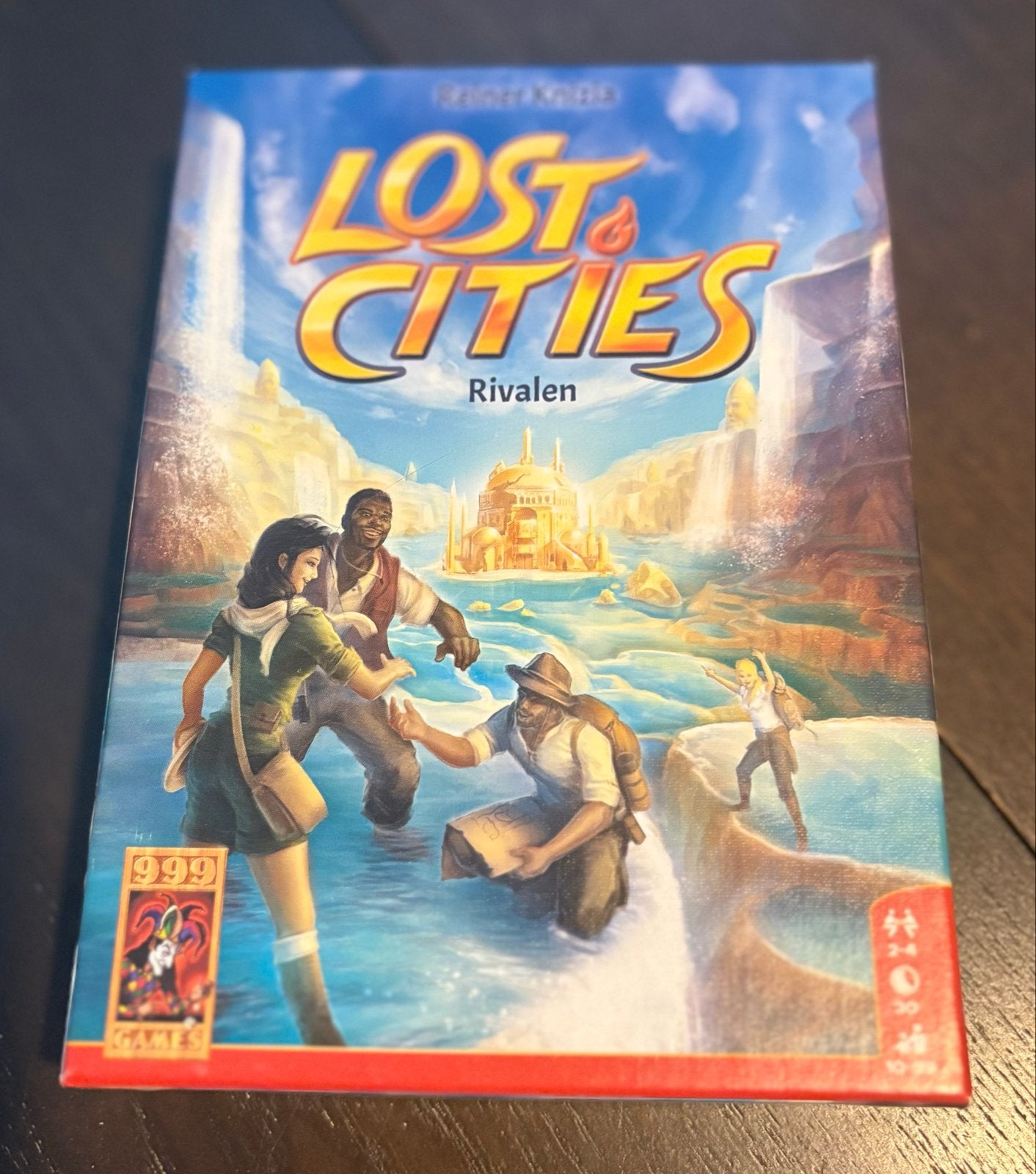 Lost Cities: Rivalen - Strategisch kaartspel, Drie of vier spelers, Ophalen of Verzenden, Gebruikt