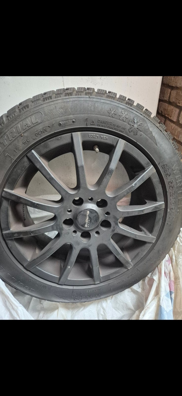 banden met velg, Auto-onderdelen, Ophalen of Verzenden, Winterbanden, Banden en Velgen