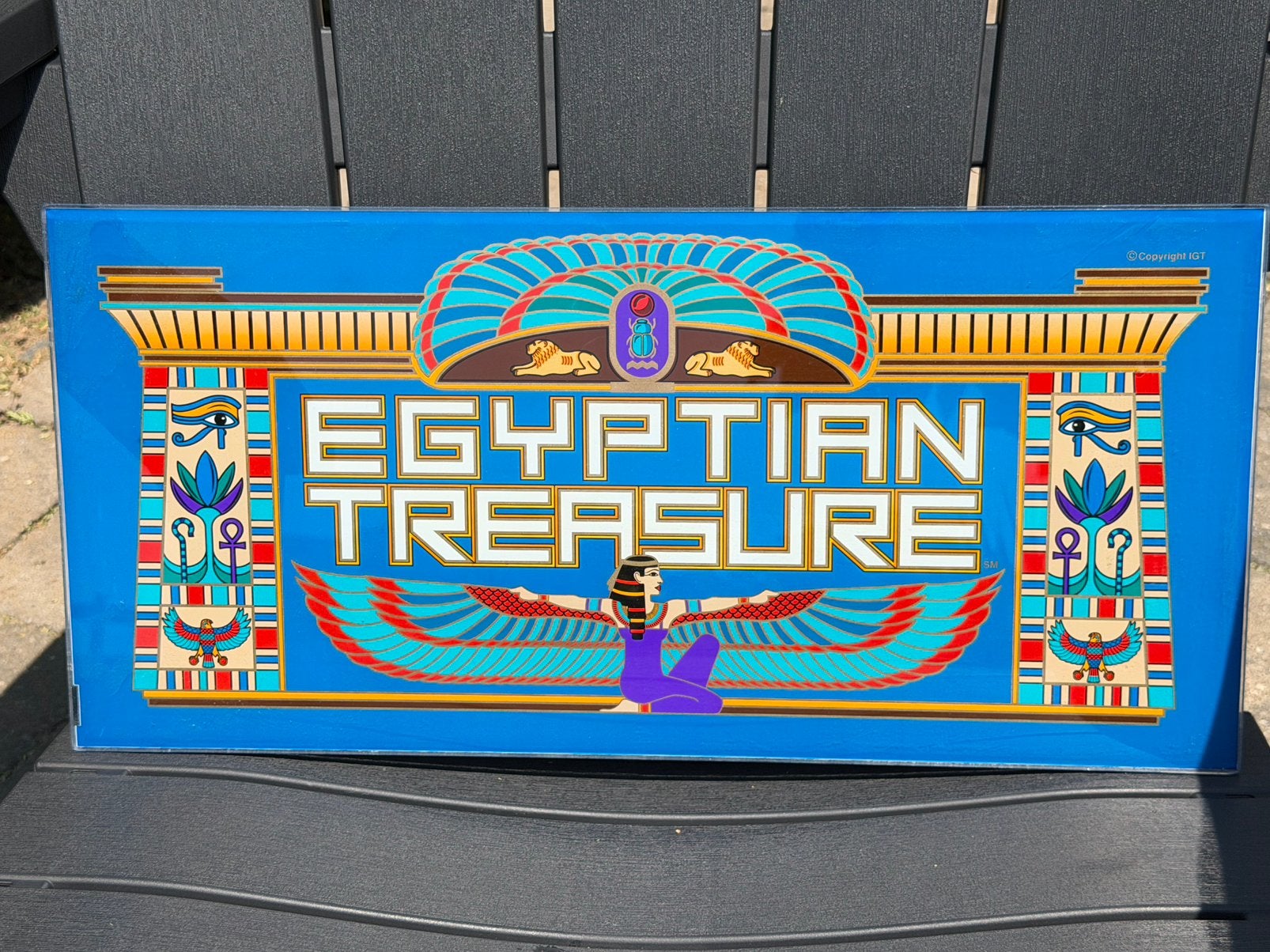 Egyptian treasure slot machine ruit, Verzamelen, Automaten | Gokkasten en Fruitautomaten, Zo goed als nieuw, Ophalen