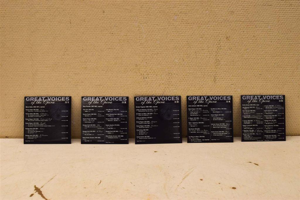 10cd box Great voices of the opera 47817, Ophalen of Verzenden, Gebruikt