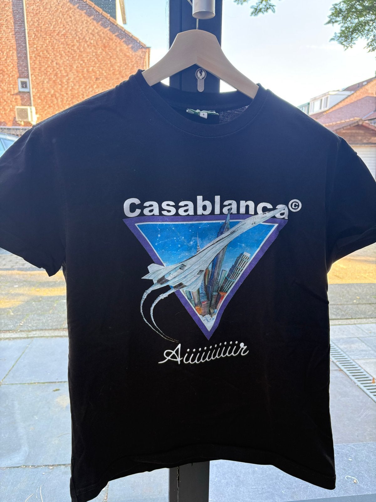 Casablanca T-shirt Maat S, Ophalen of Verzenden, Zo goed als nieuw, Maat 46 (S) of kleiner, Zwart