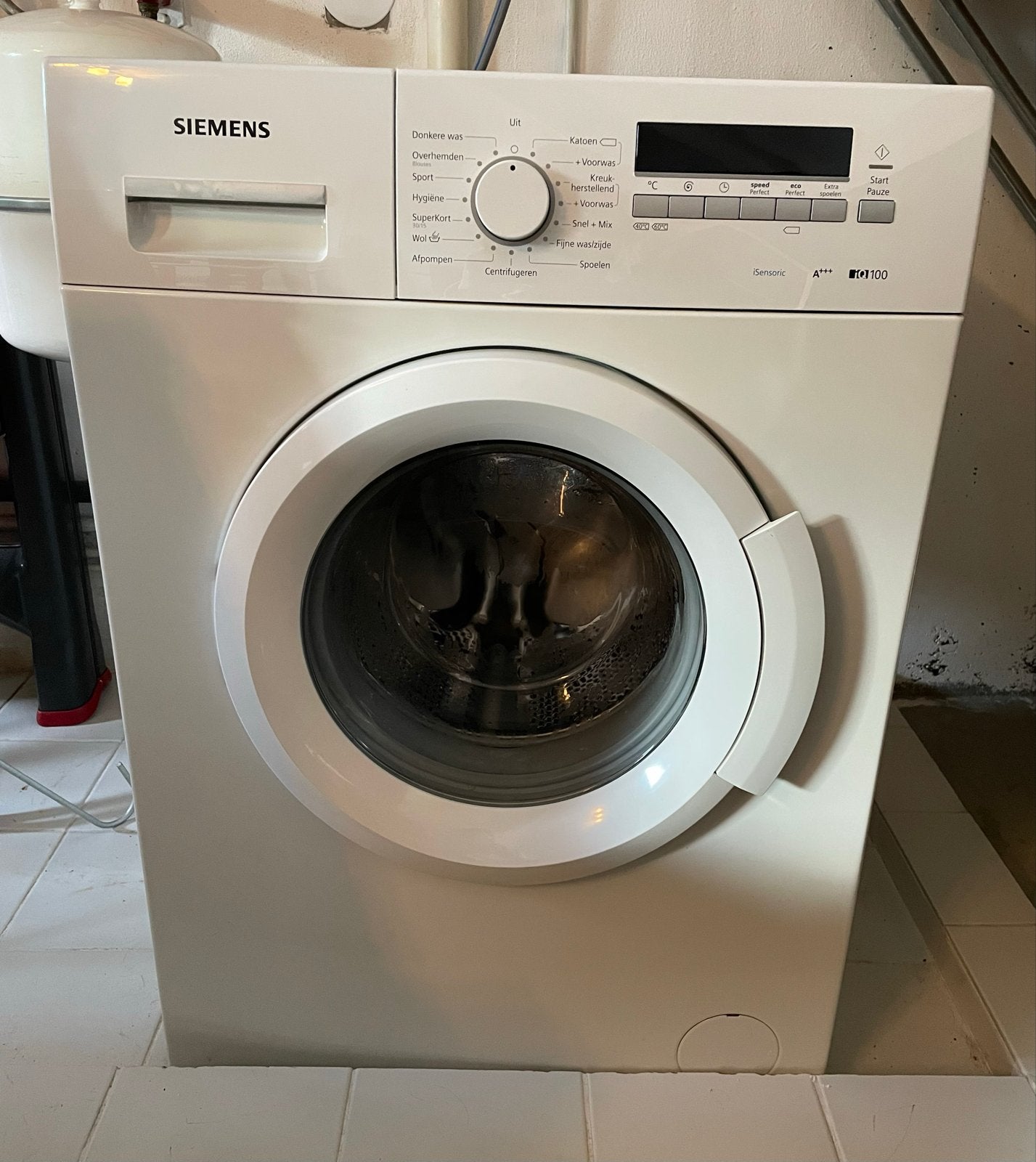 Siemens SENSORIC A+++ WM14B262NL/24 Wasmachine, Ophalen, Gebruikt, 85 tot 90 cm, 1200 tot 1600 toeren