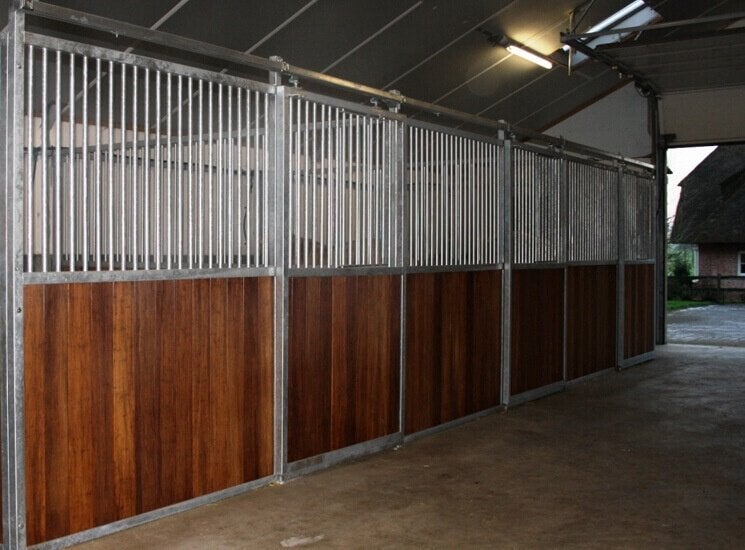 41. Paardenstal | kant en klare paardenstallen | stalwand, Stalling, 1 paard of pony