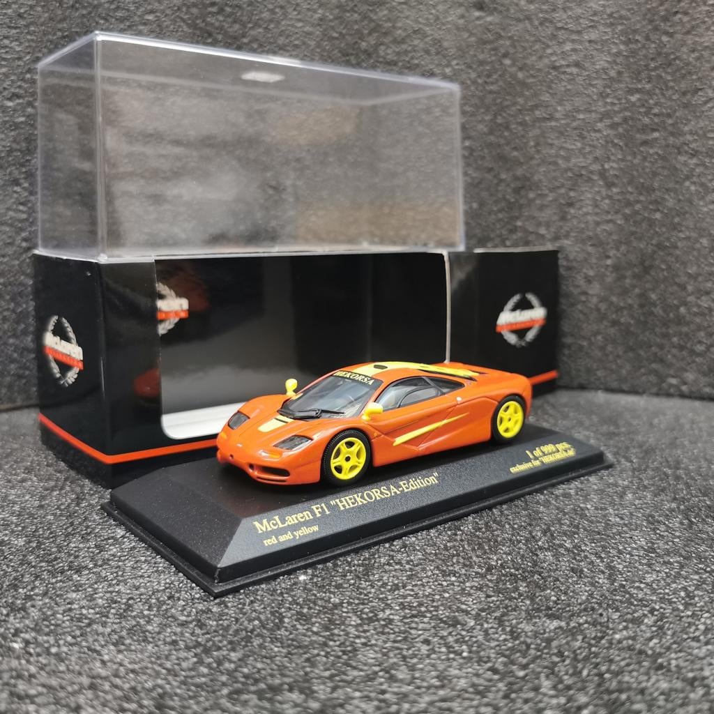 Minichamps McLaren F1 Street HEKORSA.de Edition, Verzenden, Zo goed als nieuw, Auto, MiniChamps