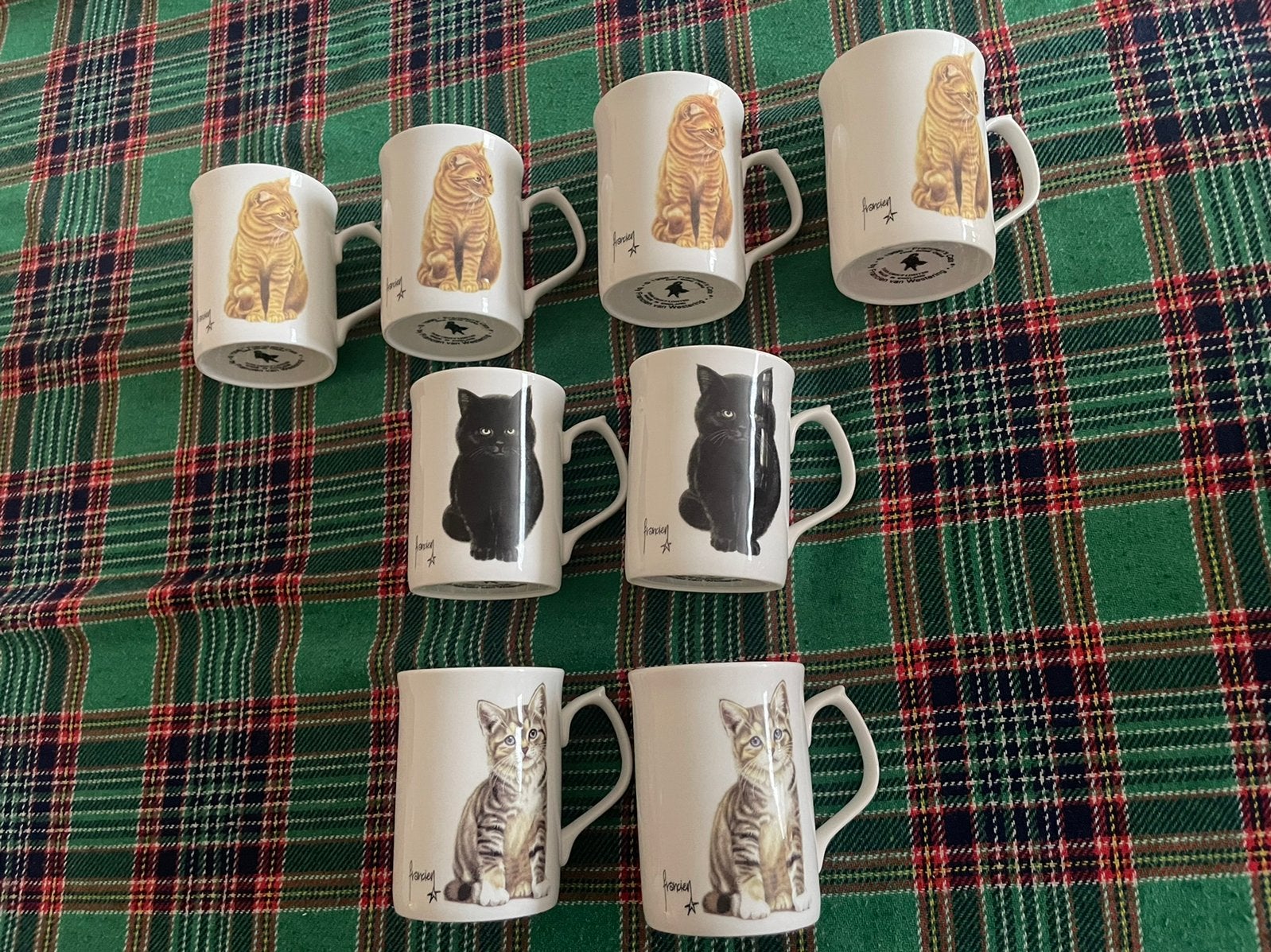 Francien’s Cats bekers mokken katten kittens poezen, Ophalen of Verzenden, Zo goed als nieuw, Mok
