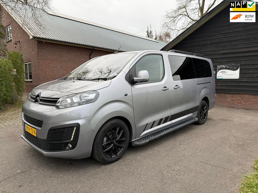 Citroen Jumpy 2.0 BlueHDI 120 XL Driver DC, Auto's, Bestelauto's, 145 pk, Stof, Gebruikt, 4 cilinders
