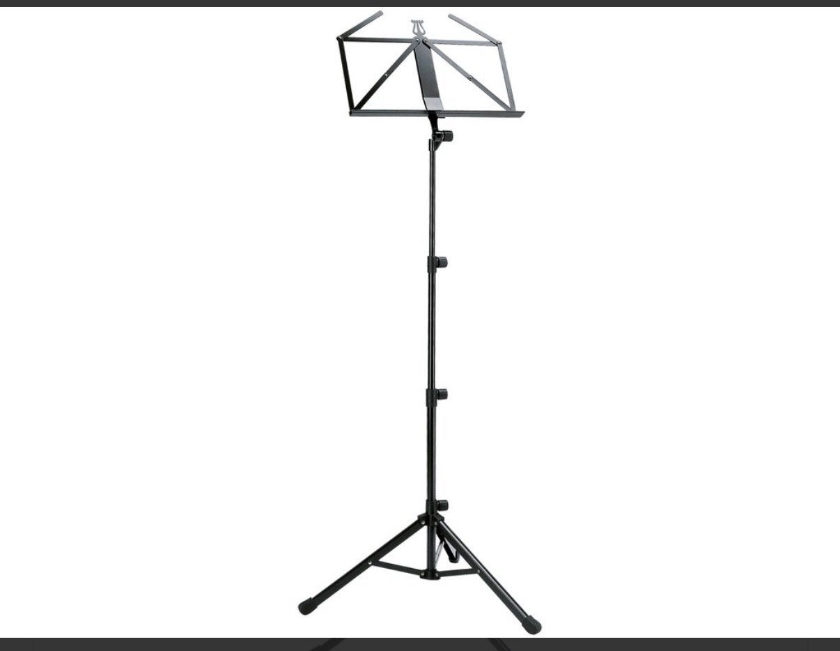 Muziekstandaard K&M 10810, heavy uitvoering met draagtas, Ophalen, Zo goed als nieuw, Muziekstandaard, Gitaar