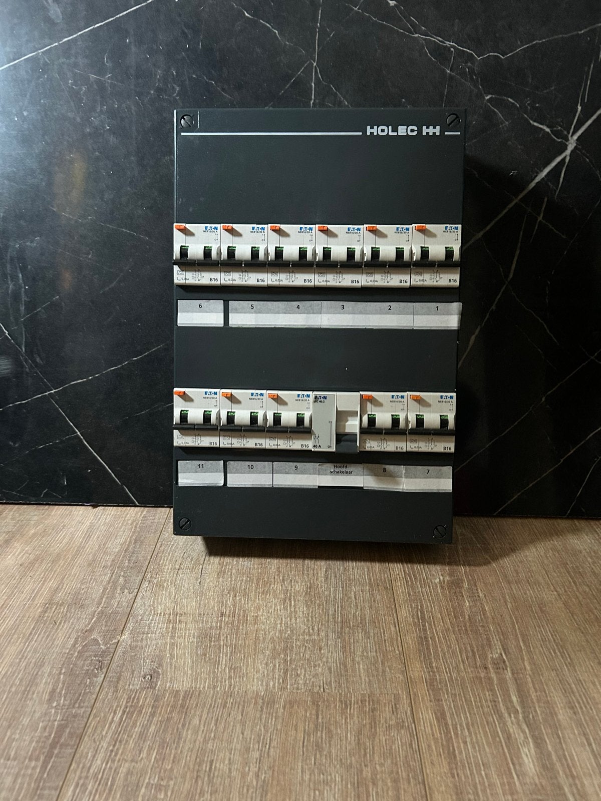 Holec Groepenkast met Eaton Installatieautomaten, Ophalen, Nieuw, Overige merken, Groepenkast