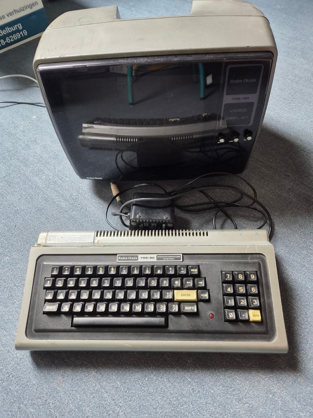 RadioShack TRS-80 Microcomputer met Monitor, Computers en Software, Vintage Computers, Ophalen, RadioShack