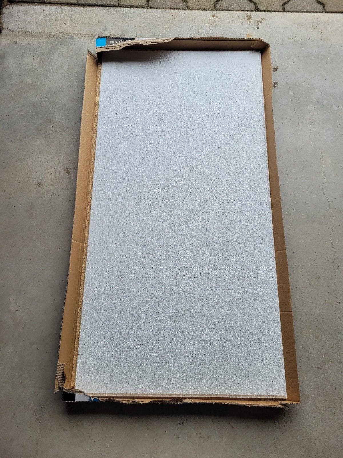 Agnes One-Step Wand- en Plafondpaneel Wit Stucco, Ophalen, Nieuw, Overige materialen, Minder dan 20 mm