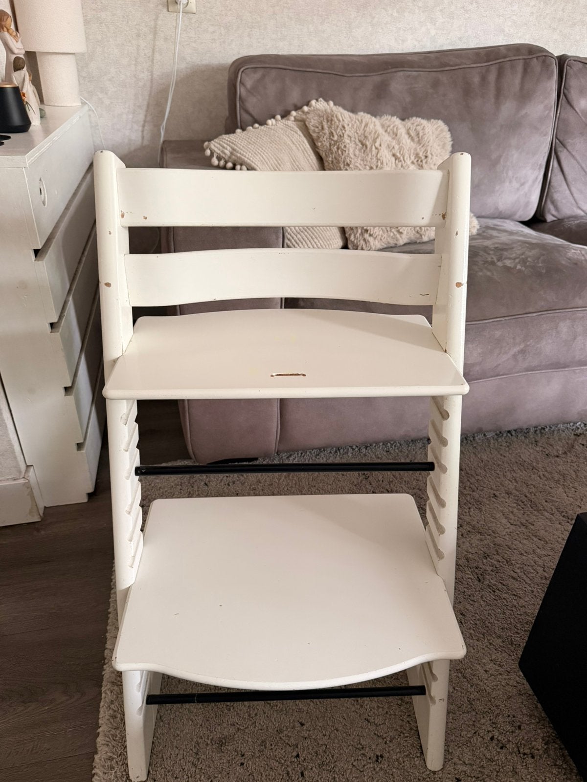 Stokke tripp trapp, Kinderen en Baby's, Ophalen of Verzenden, Gebruikt, Meegroeistoel