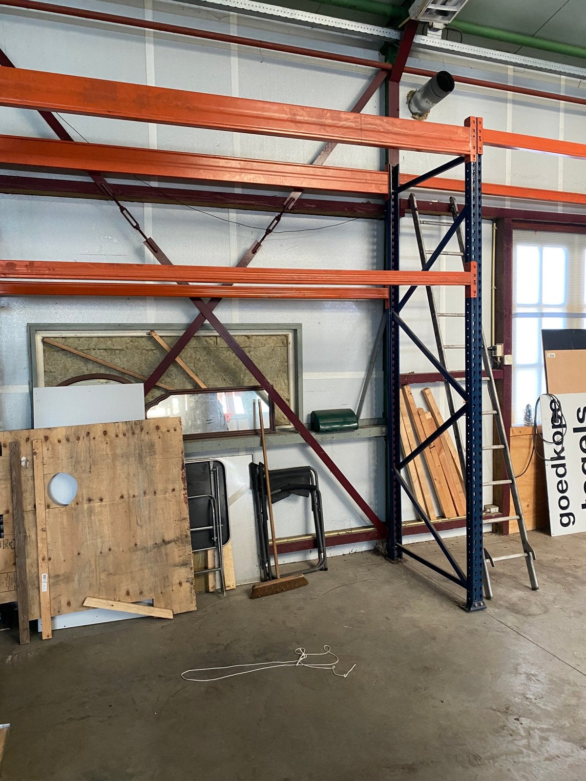 Palletstelling, Ophalen