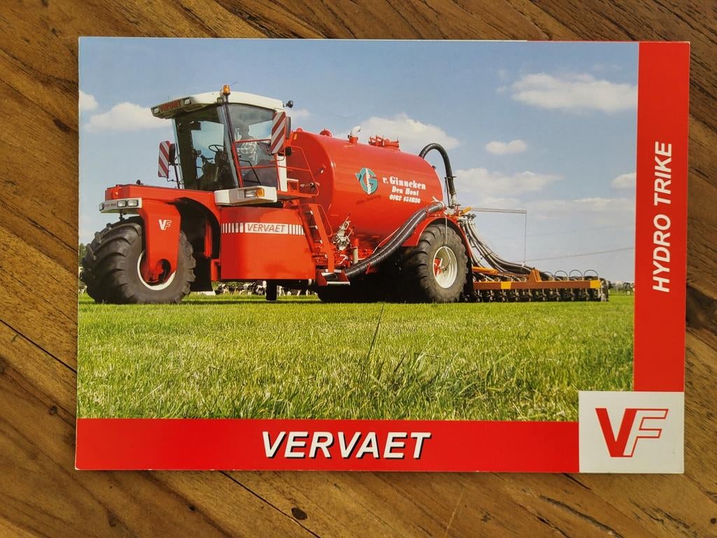 tractor folder Vervaet hydro trike, Ophalen of Verzenden, Zo goed als nieuw