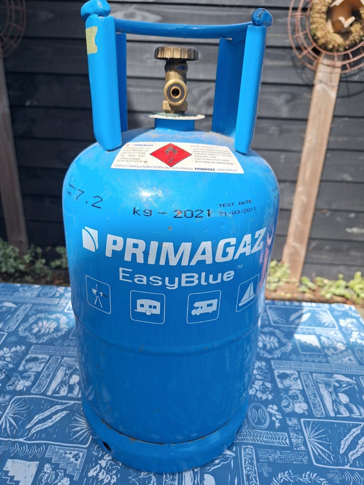 gasfles, Caravans en Kamperen, Kampeeraccessoires, Ophalen