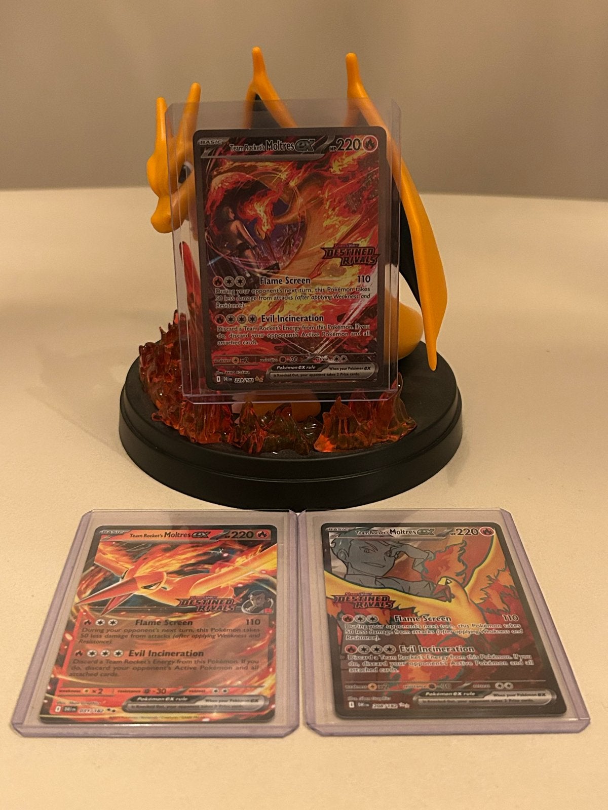 Team Rocket's Moltres ex (xDRI 229) Destined Rivals: Additio, Ophalen of Verzenden, Zo goed als nieuw, Meerdere kaarten