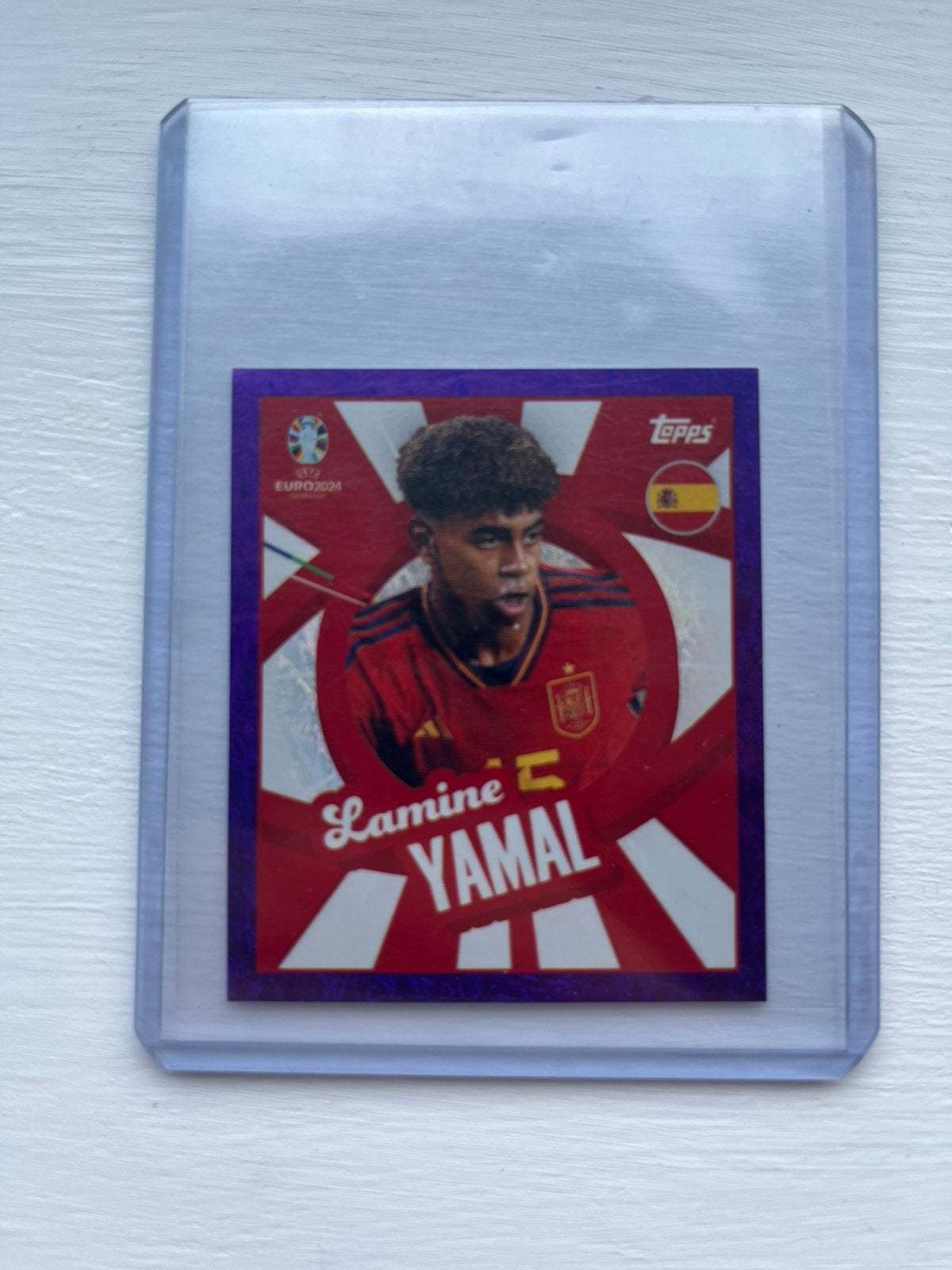 Yamal rookie ek 2024, Hobby en Vrije tijd, Stickers en Plaatjes, Ophalen of Verzenden, Zo goed als nieuw, Plaatje