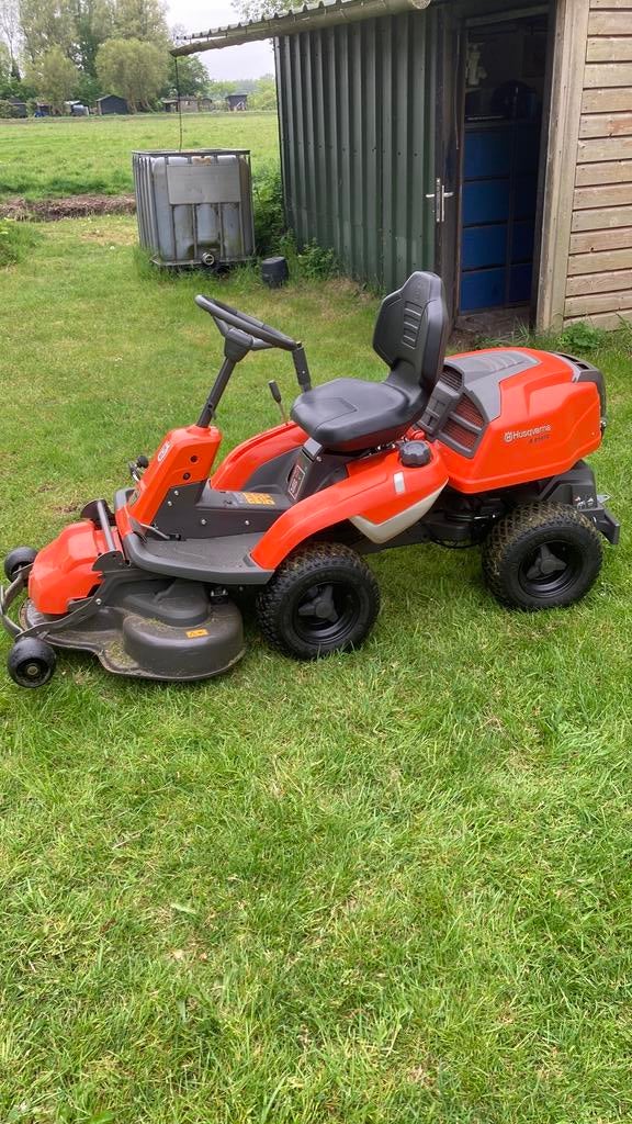 Husqvarna R214TC Comfort Edition Zitmaaier, Ophalen of Verzenden, Zo goed als nieuw, Elektrische starter, 90 tot 120 cm