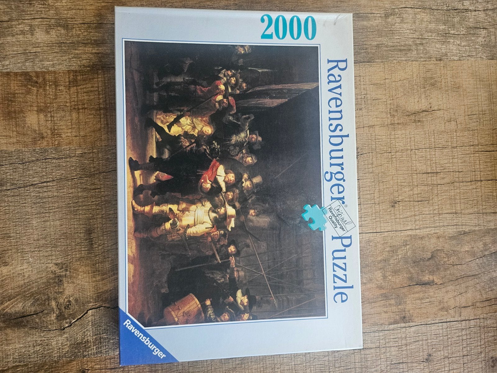 Ravensburger De Nachtwacht 2000 stukjes legpuzzel, Ophalen of Verzenden, Meer dan 1500 stukjes, Gebruikt, Legpuzzel