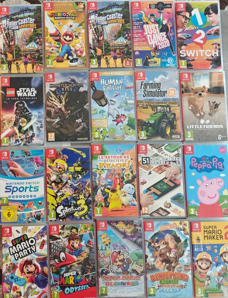 Diverse Nintendo Switch games - Groot aanbod!, Spelcomputers en Games, Overige genres, 1 speler, Ophalen of Verzenden, Zo goed als nieuw