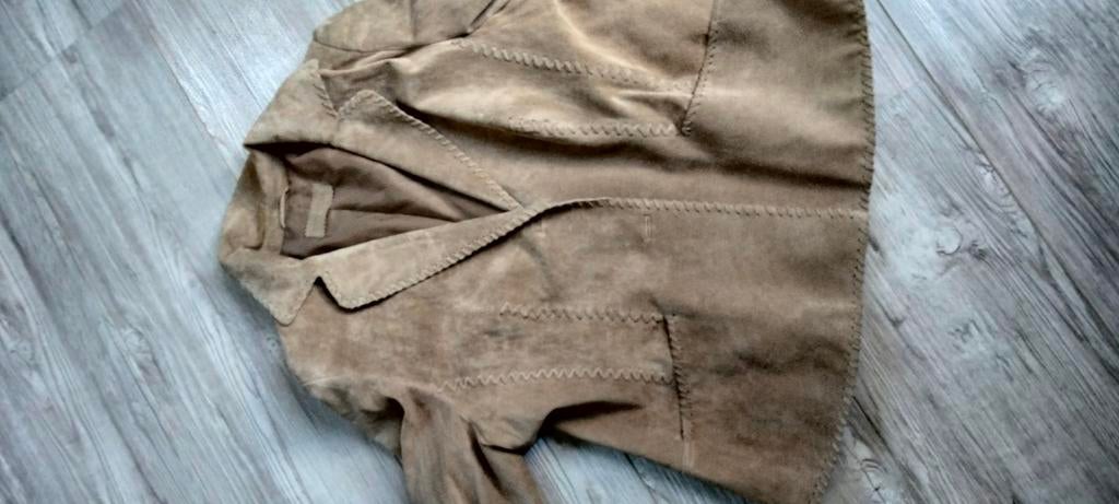 Suède jasje mt 46, Kleding | Dames, Ophalen of Verzenden, Zo goed als nieuw